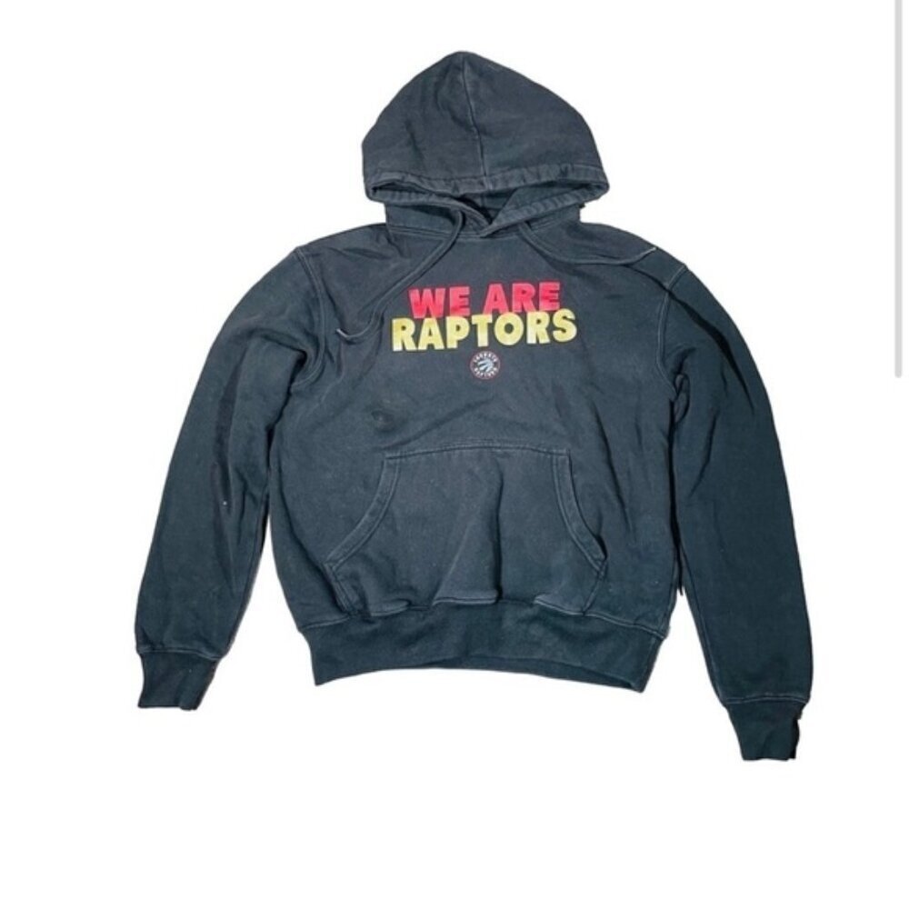 NBA Toronto Raptors Womens Hoodie S Graphic Sweatshirt Basketball Fan Gear Black